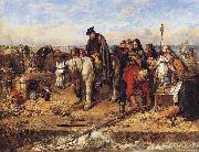 Thomas Faed The Last of the Clan oil painting